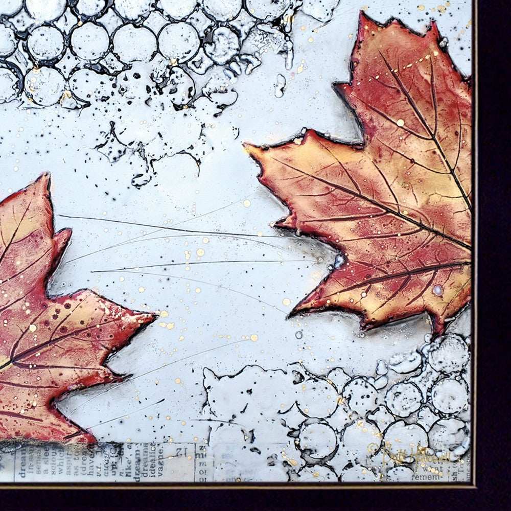 Channeling Fall 3 Black Framed Print Wall Art - Homeroots - Flyclothing LLC