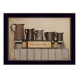 A Friend Loveth at All Time 1 Black Framed Print Wall Art - Homeroots - Flyclothing LLC