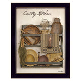 Country Kitchen 8 Black Framed Print Kitchen Wall Art - Homeroots - Flyclothing LLC