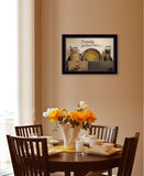 Family Gather Here 1 Black Framed Print Kitchen Wall Art - Homeroots - Flyclothing LLC