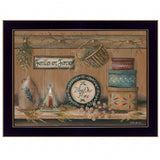 Treasures on the Shelf II 1 Black Framed Print Wall Art - Homeroots - Flyclothing LLC