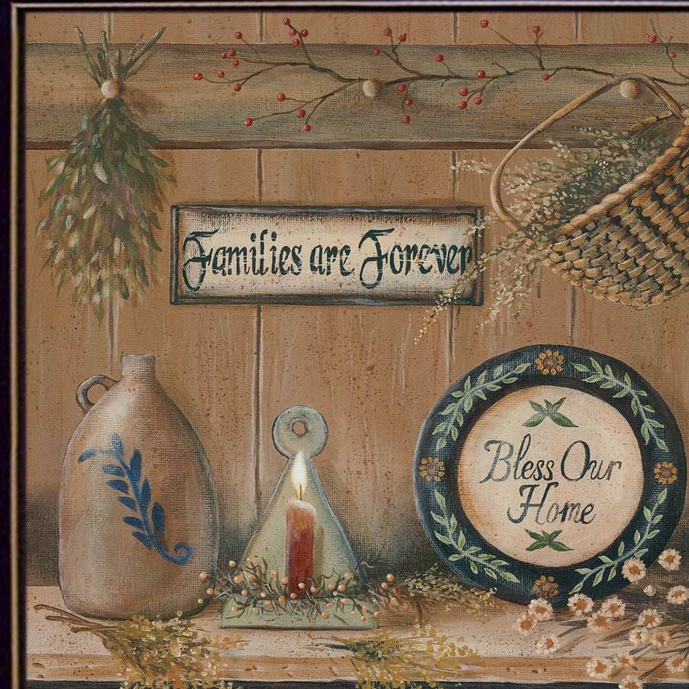 Treasures on the Shelf II 1 Black Framed Print Wall Art - Homeroots - Flyclothing LLC