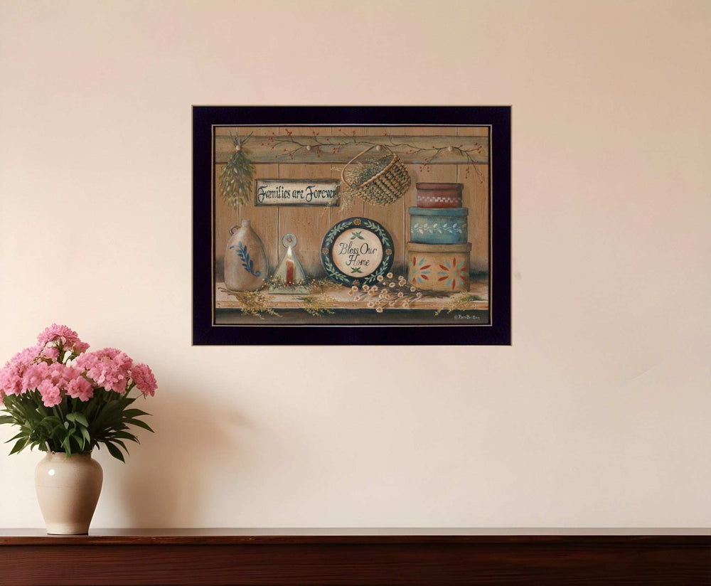 Treasures on the Shelf II 1 Black Framed Print Wall Art - Homeroots - Flyclothing LLC