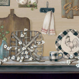 Farmhouse Kitchen Black Framed Print Kitchen Wall Art - Homeroots - Flyclothing LLC