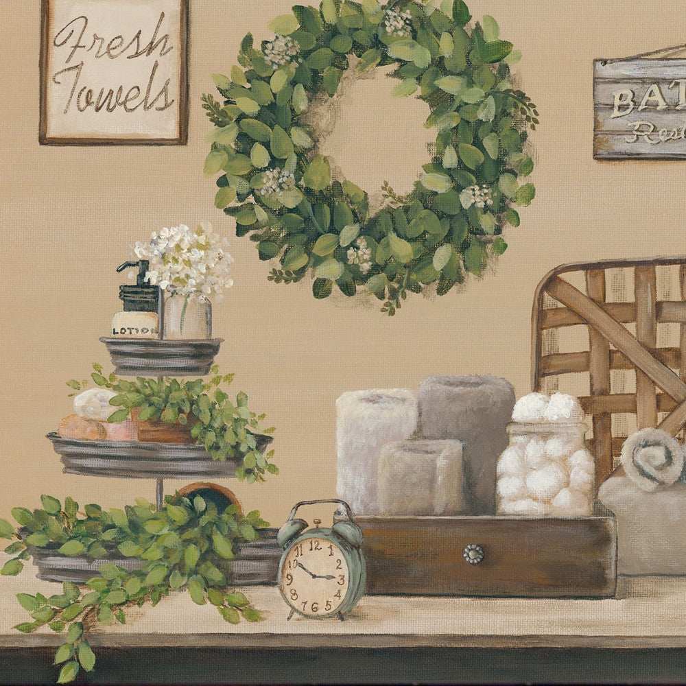 Farmhouse Bath I 1 Black Framed Print Bathroom Wall Art - Homeroots - Flyclothing LLC