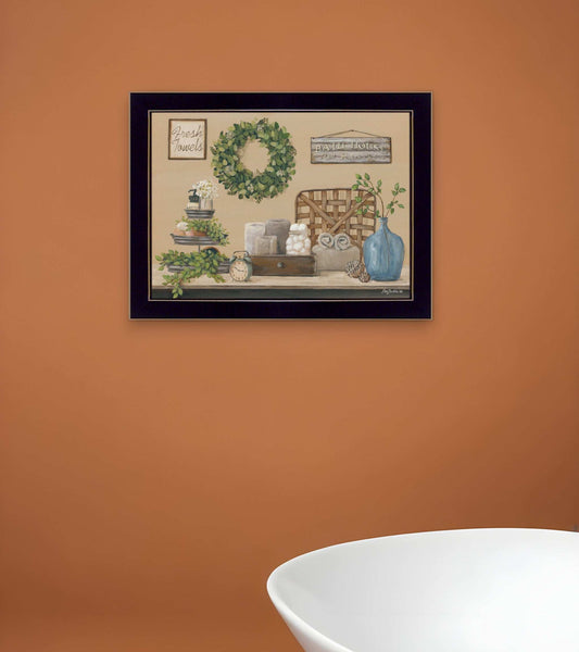 Farmhouse Bath I 1 Black Framed Print Bathroom Wall Art - Homeroots - Flyclothing LLC