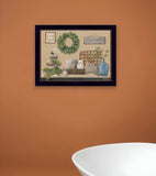 Farmhouse Bath I 1 Black Framed Print Bathroom Wall Art - Homeroots - Flyclothing LLC