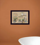 Farmhouse Bath Black Framed Print Bathroom Wall Art - Homeroots - Flyclothing LLC