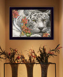 Tiger Lily 1 Black Framed Print Wall Art - Homeroots - Flyclothing LLC