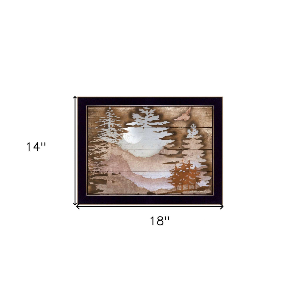 Great Outdoors II 1 Black Framed Print Wall Art - Homeroots - Flyclothing LLC