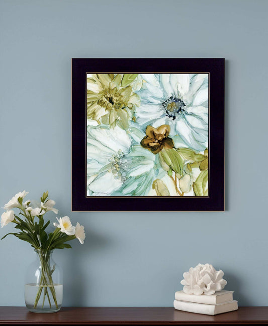 Sea glass Garden I 1 Black Framed Print Wall Art - Homeroots - Flyclothing LLC