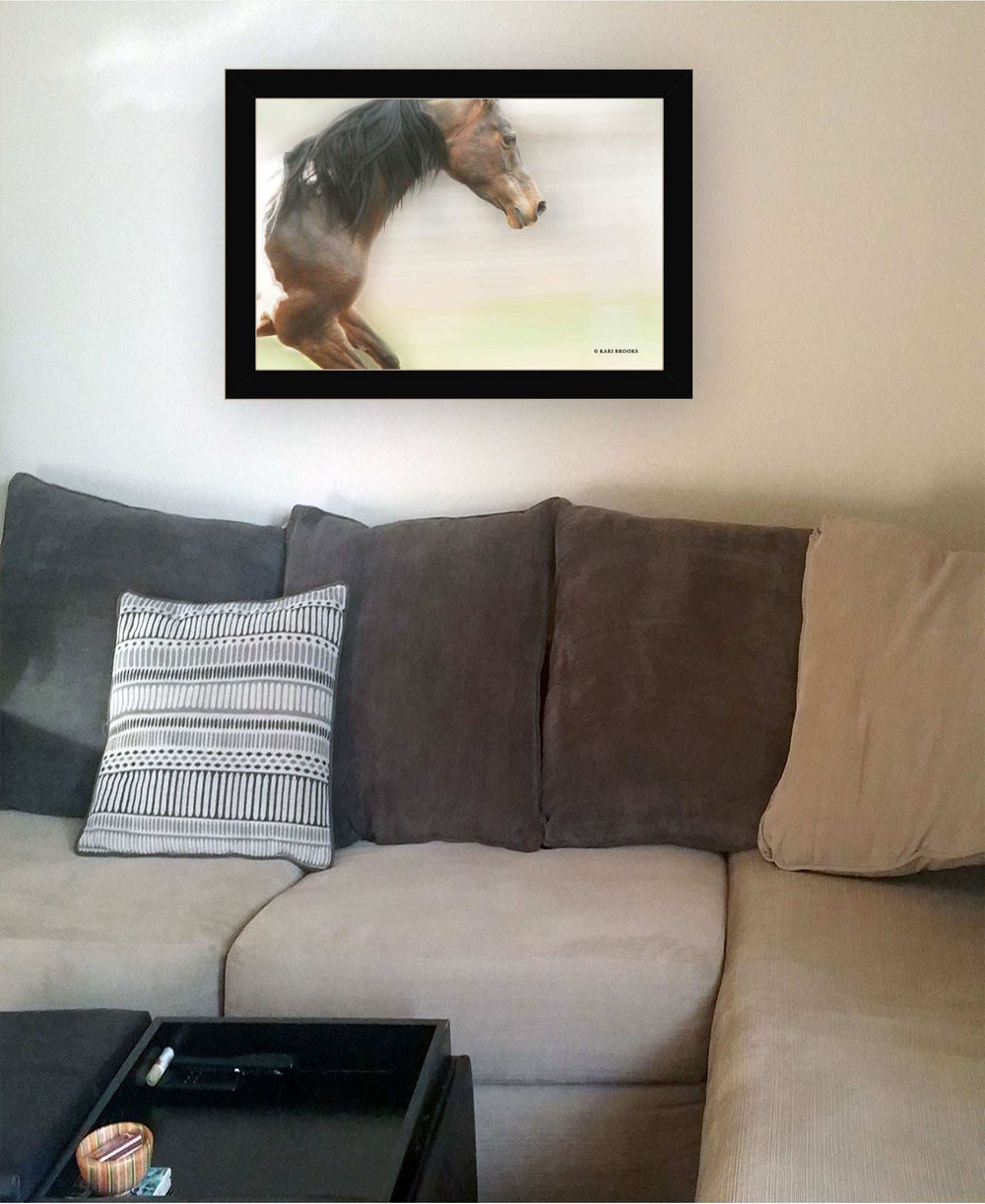 Leap Of Faith 1 Black Framed Print Wall Art - Homeroots - Flyclothing LLC