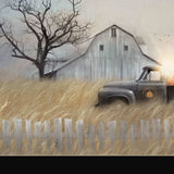 Fall Pumpkin Harvest 1 Black Framed Print Kitchen Wall Art - Homeroots - Flyclothing LLC