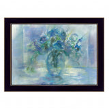 Susies Blue 1 Black Framed Print Wall Art - Homeroots - Flyclothing LLC