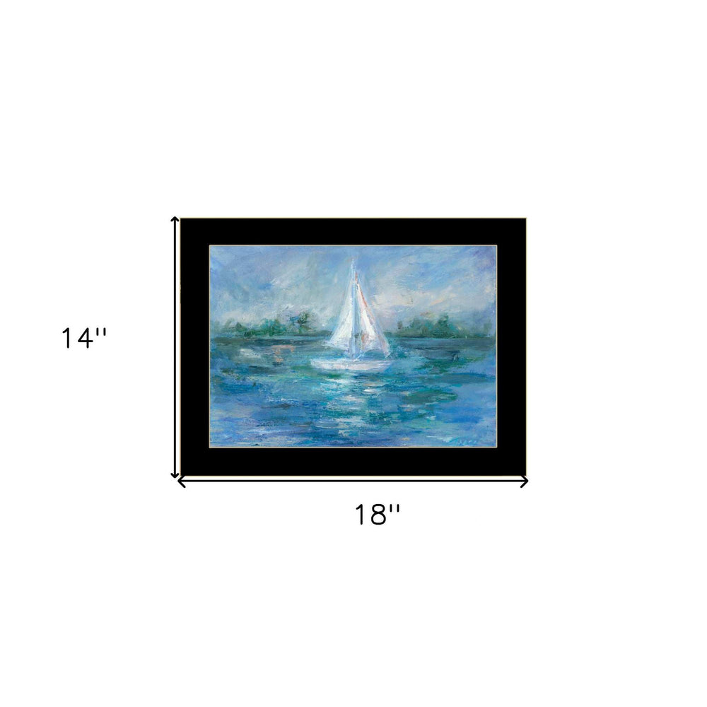 A Day In the Life 1 Black Framed Print Wall Art - Homeroots - Flyclothing LLC