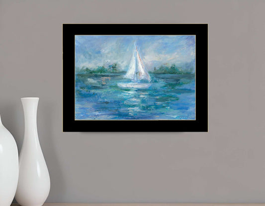 A Day In the Life 1 Black Framed Print Wall Art - Homeroots - Flyclothing LLC