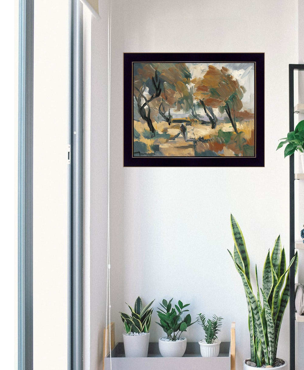 Early Walk 1 Black Framed Print Wall Art - Homeroots - Flyclothing LLC