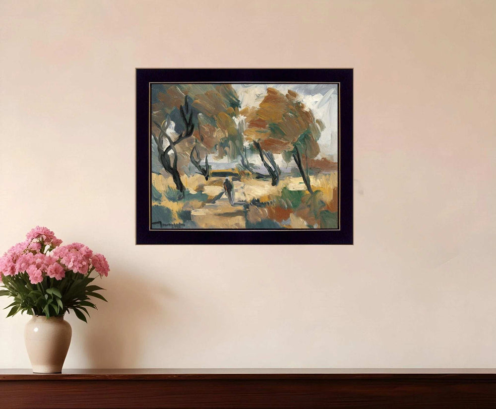 Early Walk 1 Black Framed Print Wall Art - Homeroots - Flyclothing LLC