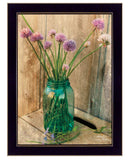 Country Chives 3 Black Framed Print Wall Art - Homeroots - Flyclothing LLC