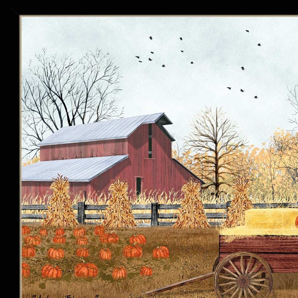 Autumn Blessings 3 Black Framed Print Wall Art - Homeroots - Flyclothing LLC