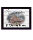 Storm Dance 3 Black Framed Print Wall Art - Homeroots - Flyclothing LLC