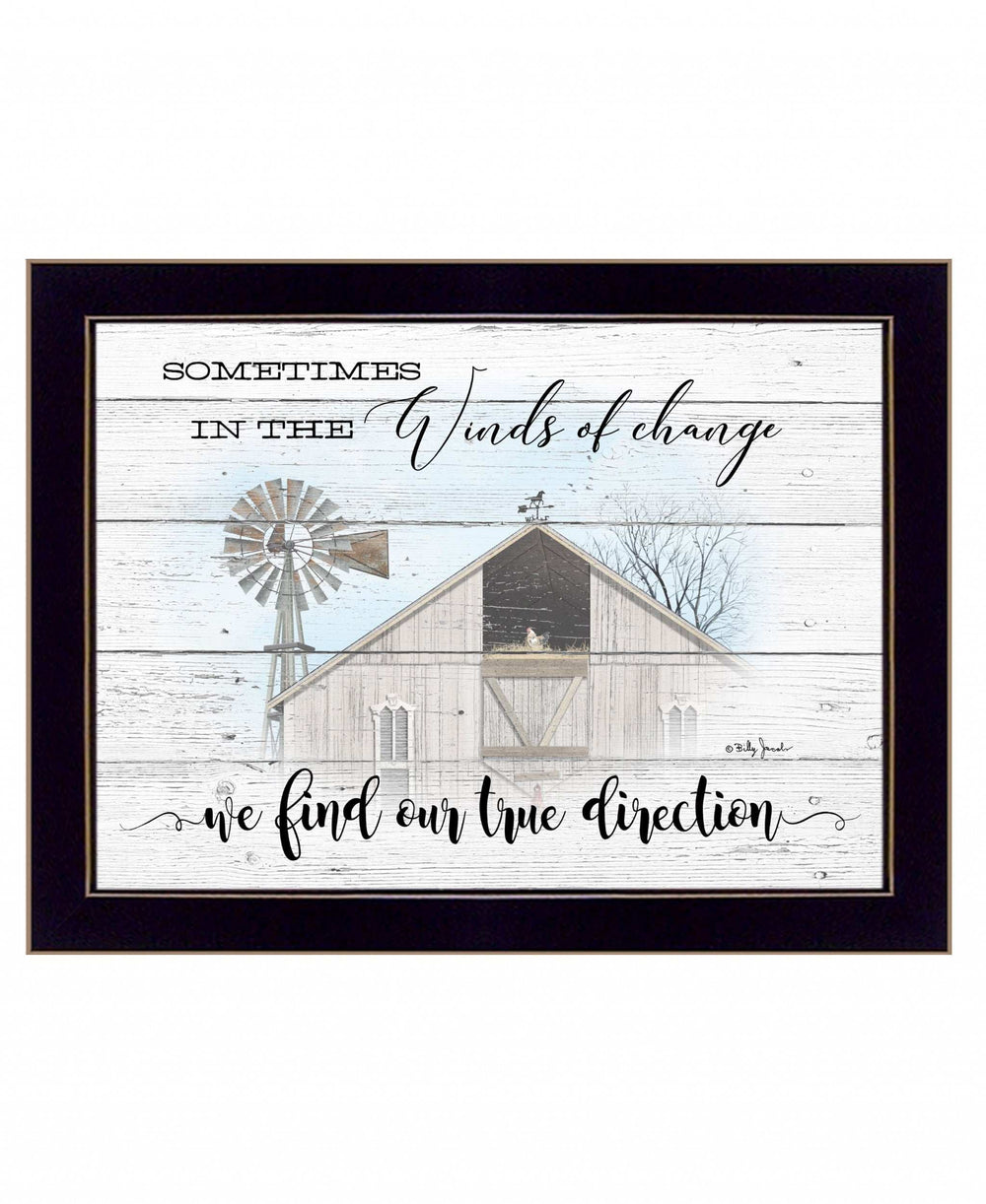 Winds of Change 3 Black Framed Print Wall Art - Homeroots - Flyclothing LLC