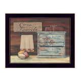 Clean Towels Black Framed Print Bathroom Wall Art - Homeroots - Flyclothing LLC