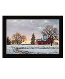 Morning Calls Black Framed Print Wall Art - Homeroots - Flyclothing LLC