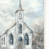 Faith 3 White Framed Print Wall Art - Homeroots - Flyclothing LLC