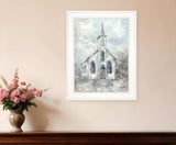 Faith 3 White Framed Print Wall Art - Homeroots - Flyclothing LLC