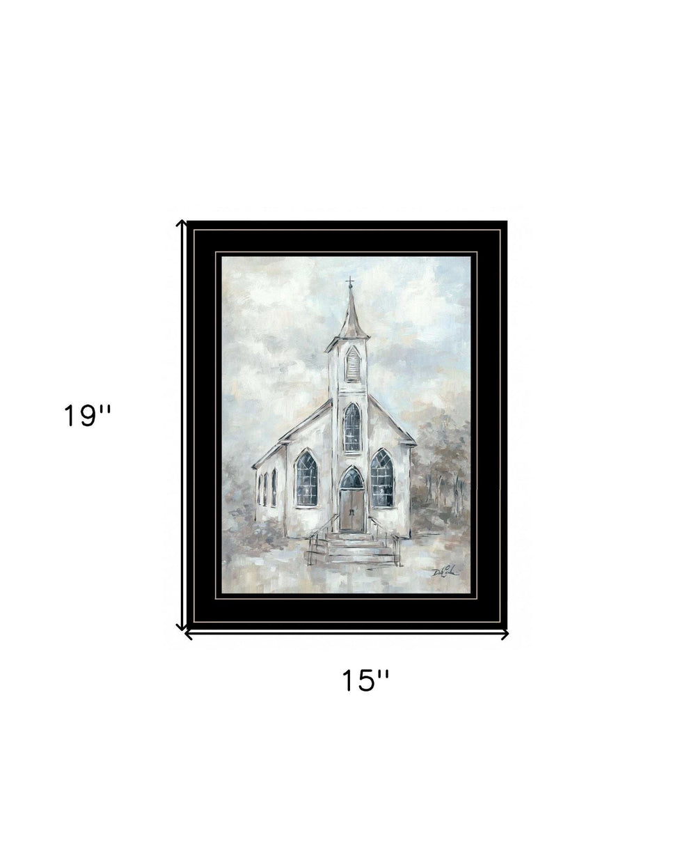 Faith 4 Black Framed Print Wall Art - Homeroots - Flyclothing LLC