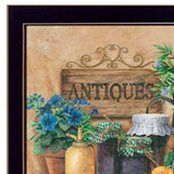 Antiques and Herbs Black Framed Print Kitchen Wall Art - Homeroots - Flyclothing LLC