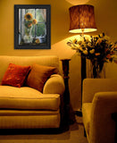 Morning Flower 2 Black Framed Print Wall Art - Homeroots - Flyclothing LLC