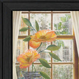 Afternoon Flower Black Framed Print Wall Art - Homeroots - Flyclothing LLC