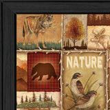 Lodge Collage II Black Framed Print Wall Art - Homeroots - Flyclothing LLC