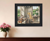 Corner Comforts Black Framed Print Wall Art - Homeroots - Flyclothing LLC