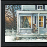 December Glow Black Framed Print Wall Art - Homeroots - Flyclothing LLC