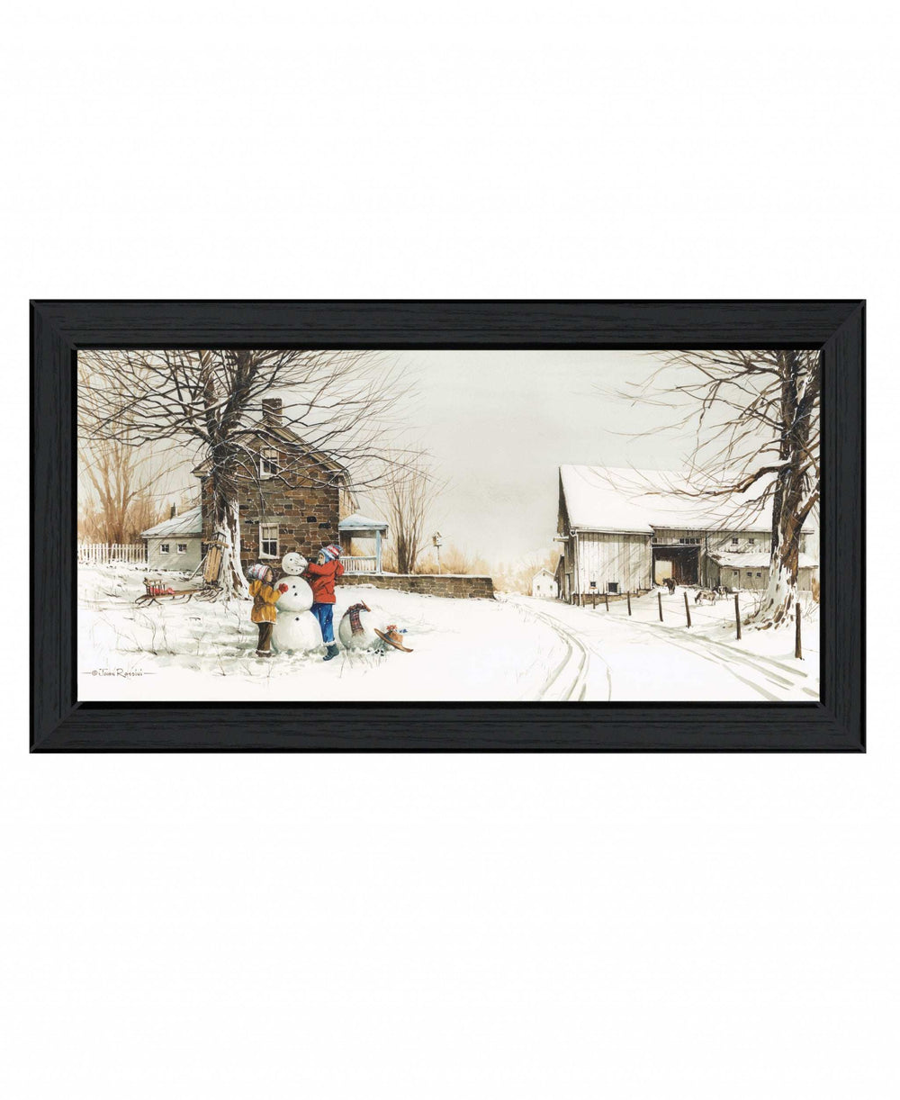 In the Meadow 4 Black Framed Print Wall Art - Homeroots - Flyclothing LLC