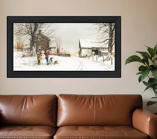 In the Meadow 4 Black Framed Print Wall Art - Homeroots - Flyclothing LLC