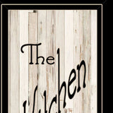 Kitchen is the Heart of the Home 17 Black Framed Print Kitchen Wall Art - Homeroots - Flyclothing LLC