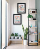 Set Of Two The Only Person Black Framed Print Wall Art - Homeroots - Flyclothing LLC