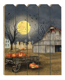 Spooky Harvest Moon 1 Unframed Print Kitchen Wall Art - Homeroots - Flyclothing LLC