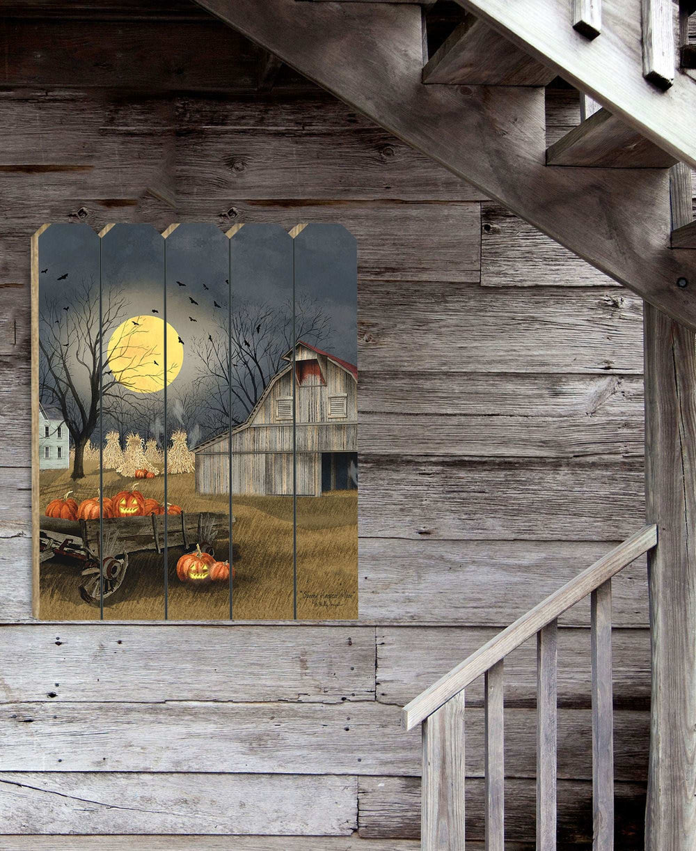 Spooky Harvest Moon 1 Unframed Print Kitchen Wall Art - Homeroots - Flyclothing LLC