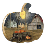 Spooky Harvest Moon 2 Unframed Print Kitchen Wall Art - Homeroots - Flyclothing LLC