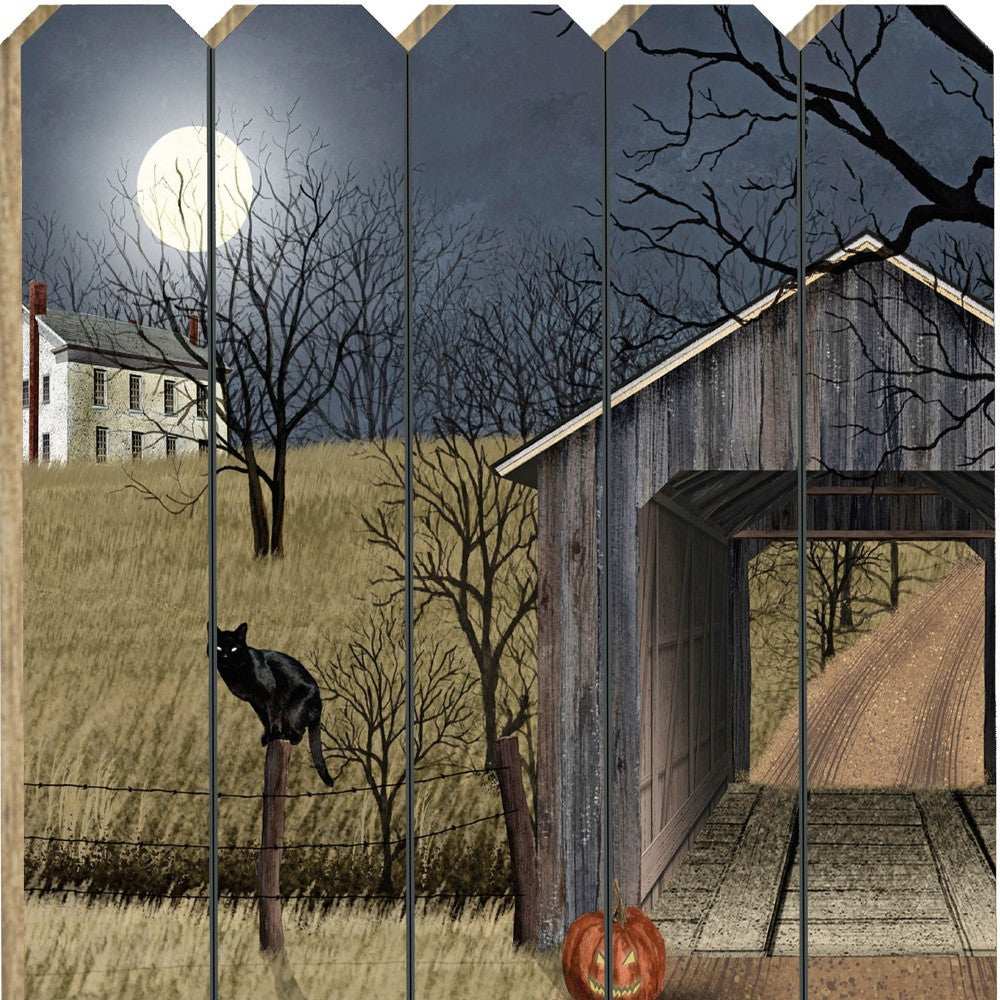 Sleepy Hollow Bridge 1 Unframed Print Wall Art - Homeroots - Flyclothing LLC