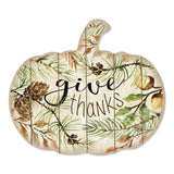 Give Thanks 1 Unframed Print Wall Art - Homeroots - Flyclothing LLC