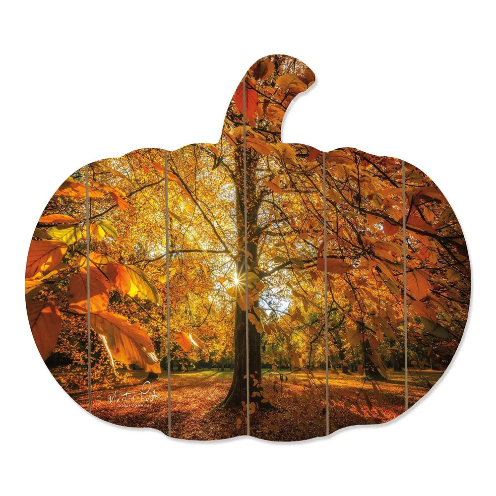 Autumn Leaves Unframed Print Wall Art - Homeroots - Flyclothing LLC