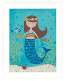 Under the Sea 6 White Framed Print Wall Art - Homeroots - Flyclothing LLC