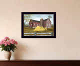 Farm Life 1 Black Framed Print Wall Art - Homeroots - Flyclothing LLC