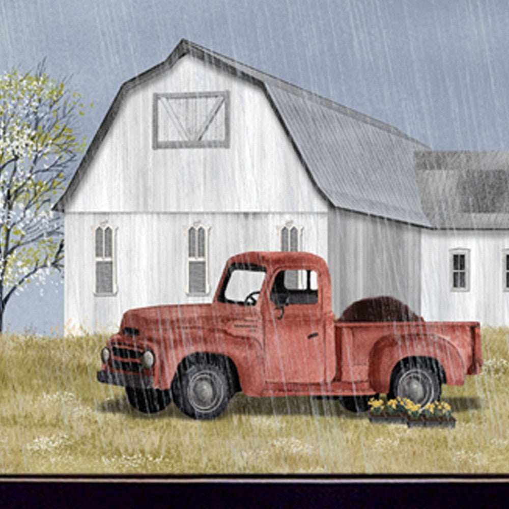 Spring Rain 1 Black Framed Print Wall Art - Homeroots - Flyclothing LLC